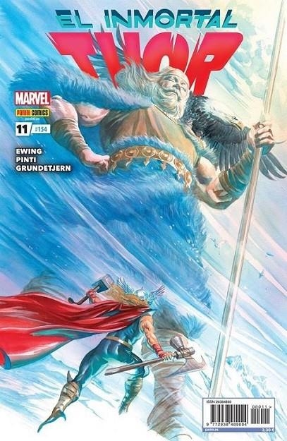 EL INMORTAL THOR 11 #154 | 977293848900400011 | VALENTINA PINTI - AL EWING | Tienda de Cómics, Manga, Magic y Pokémon en Torrejón de Ardoz