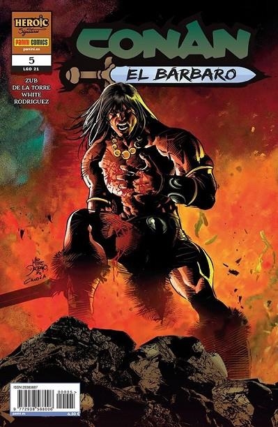 CONAN EL BARBARO 05 #21 | 977293856800600005 | JIM ZUB - ROBERTO DE LA TORRE | Tienda de Cómics, Manga, Magic y Pokémon en Torrejón de Ardoz