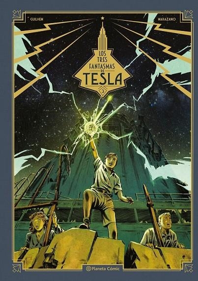 LOS TRES FANTASMAS DE TESLA Nº03/03 | 9788411128186 | RICHARD MARAZANO - GUILHEM | Tienda de Cómics, Manga, Magic y Pokémon en Torrejón de Ardoz