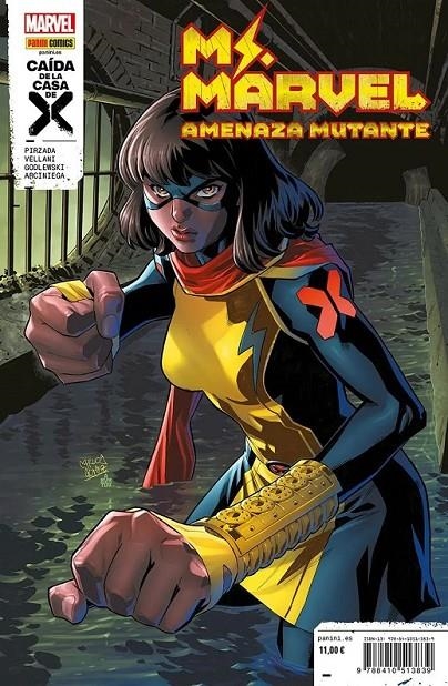 MS. MARVEL. AMENAZA MUTANTE 01 | 9788410513839 | SABIR PIRZADA - IMAN VELLANI - SCOTT GODLEWSKI | Tienda de Cómics, Manga, Magic y Pokémon en Torrejón de Ardoz