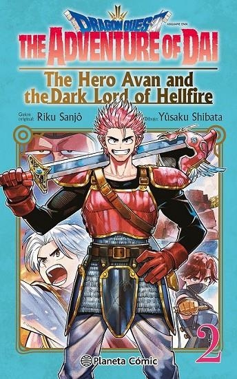 DRAGON QUEST HERO AVAN AND THE DARK LORD OF HELLFIRE # 02 | 9788411401708 | YUSAKU SHIBATA - RIKU SANJO | Tienda de Cómics, Manga, Magic y Pokémon en Torrejón de Ardoz