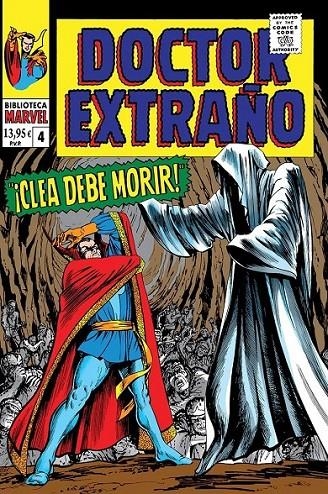 BIBLIOTECA MARVEL DOCTOR EXTRAÑO # 04 DE 1966-1967 | 9788410514768 | ROY THOMAS - STAN LEE - RAYMOND MARAIS - BILL EVERETT - MARIE SEVERIN | Tienda de Cómics, Manga, Magic y Pokémon en Torrejón de Ardoz