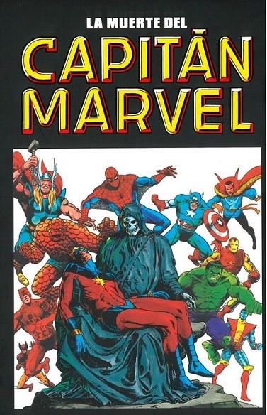 CAPITÁN MARVEL # 04 LA MUERTE DEL CAPITÁN MARVEL MARVEL LIMITED EDITION | 9788418814891 | DOUG MOENCH - JIM SHOOTER | Tienda de Cómics, Manga, Magic y Pokémon en Torrejón de Ardoz