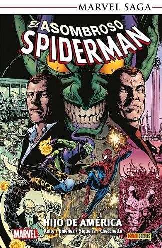 MARVEL SAGA TPB. EL ASOMBROSO SPIDERMAN 22 HIJO DE AMÉRICA | 9788410514959 | JOE KELLY - PAULO SIQUERIA | Tienda de Cómics, Manga, Magic y Pokémon en Torrejón de Ardoz