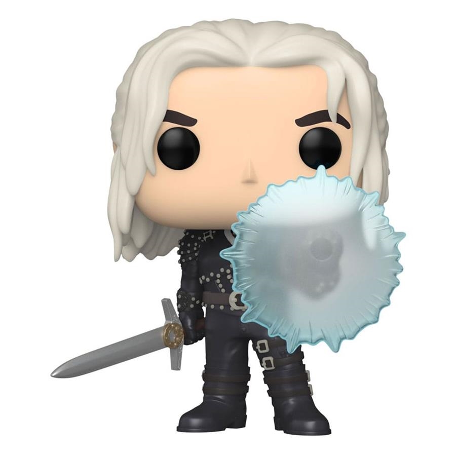 The Witcher Funko POP! TV Vinyl Figura Geralt (Shield) 1317 | 889698674249 | Tienda de Cómics, Manga, Magic y Pokémon en Torrejón de Ardoz