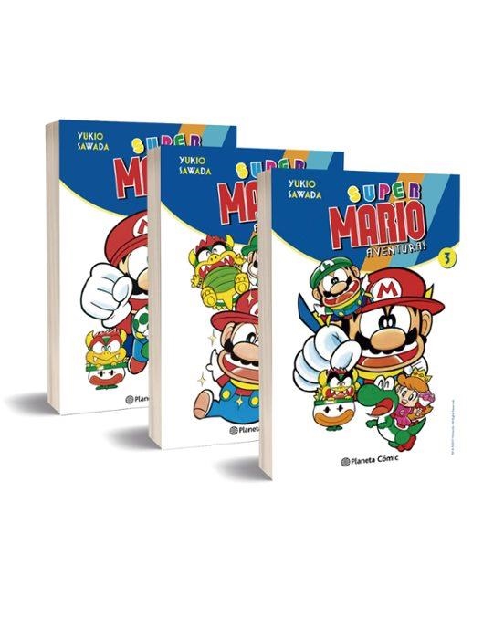 3.PACK SUPER MARIO 1+2+3 | 9788411407724 | Tienda de Cómics, Manga, Magic y Pokémon en Torrejón de Ardoz