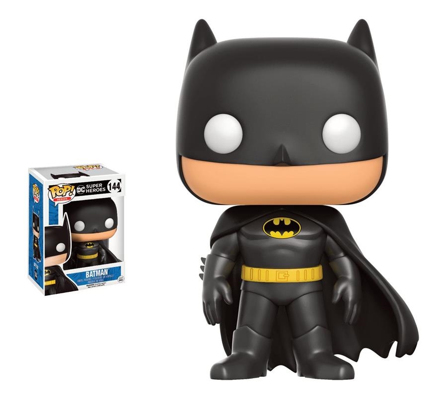 DC Comics Funko POP! Heroes Figura Classic Batman (Flowing Cape) 144 | 889698114967 | Tienda de Cómics, Manga, Magic y Pokémon en Torrejón de Ardoz