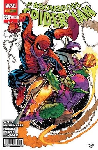 EL ASOMBROSO SPIDERMAN 33 # 242 | 977000533900900242 | ZEB WELLS LEE GATLIN - CHRISCROSS | Tienda de Cómics, Manga, Magic y Pokémon en Torrejón de Ardoz