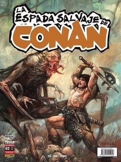 LA ESPADA SALVAJE DE CONAN 02 (RUSTICA) | 9788410515956 | JIM ZUB - RICHARD PACE - PATRICK ZIRCHER | Tienda de Cómics, Manga, Magic y Pokémon en Torrejón de Ardoz