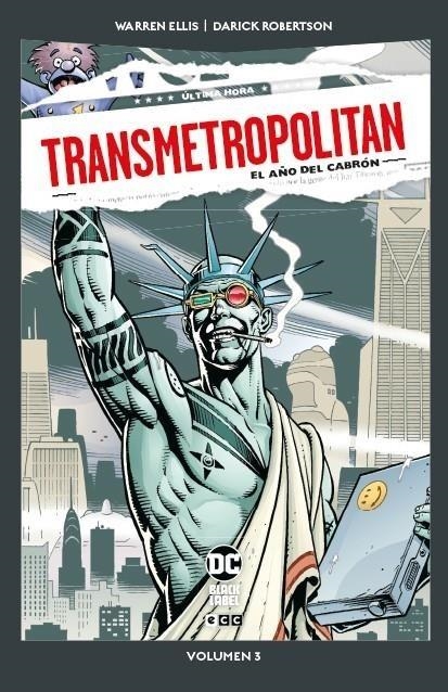 DC POCKET TRANSMETROPOLITAN VOL. 3 DE 10: EL AÑO DEL CABRON DC Pocket | 9788410429574 | DARICK ROBERTSON - WARREN ELLIS | Tienda de Cómics, Manga, Magic y Pokémon en Torrejón de Ardoz