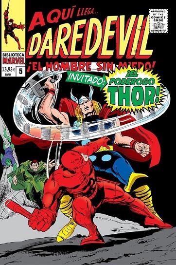 BIBLIOTECA MARVEL 70. DAREDEVIL 05 | 9788410515659 | GENE COLAN - STAN LEE | Tienda de Cómics, Manga, Magic y Pokémon en Torrejón de Ardoz