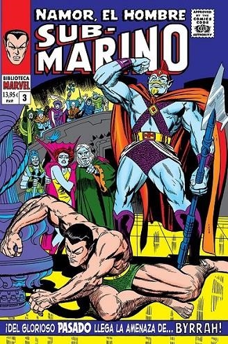 BIBLIOTECA MARVEL NAMOR, EL HOMBRE SUBMARINO # 03 | 9788410515666 | STAN LEE - ROY THOMAS | Tienda de Cómics, Manga, Magic y Pokémon en Torrejón de Ardoz