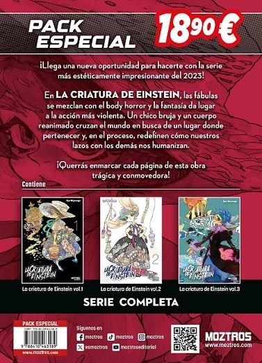 LA CRIATURA DE EINSTEIN PACK ESPECIAL COLECCIÓN COMPLETA | 9788410463189 | RYU MIYANAGA | Tienda de Cómics, Manga, Magic y Pokémon en Torrejón de Ardoz