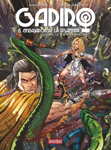 GADIRO 02 EL EMBAJADOR DE LA ATLANTIDA LA SERPIENTE DE BOREAS | 9788419793782 | ADRIÁN M. GARCÍA - MANUEL VEIGA | Tienda de Cómics, Manga, Magic y Pokémon en Torrejón de Ardoz