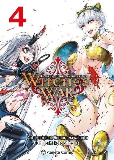 WITCHES WAR: LA GRAN GUERRA ENTRE BRUJAS Nº 04 | 9788411612586 | HOMURA KAWAMOTO | Tienda de Cómics, Manga, Magic y Pokémon en Torrejón de Ardoz