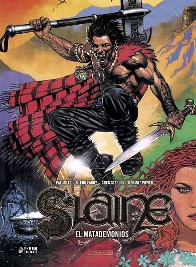 SLAINE:  EL MATADEMONIOS | 9788416428090 | PAT MILLS - GLENN FABRY | Tienda de Cómics, Manga, Magic y Pokémon en Torrejón de Ardoz