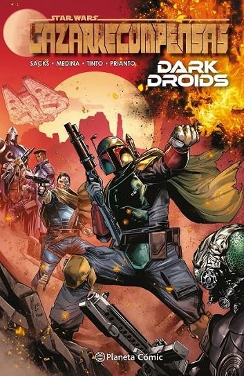 STAR WARS CAZARRECOMPENSAS Nº 07 DARK DROIDS | 9788411612883 | ETHAN SACKS - LAN MEDINA | Tienda de Cómics, Manga, Magic y Pokémon en Torrejón de Ardoz