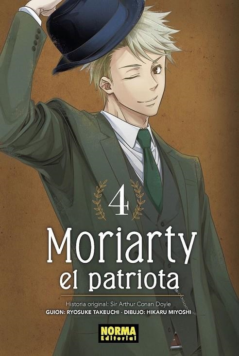 MORIARTY EL PATRIOTA 04 | 9788467934700 | RYOSUKE TAKEUCHI, HIKARU MIYOSHI | Tienda de Cómics, Manga, Magic y Pokémon en Torrejón de Ardoz