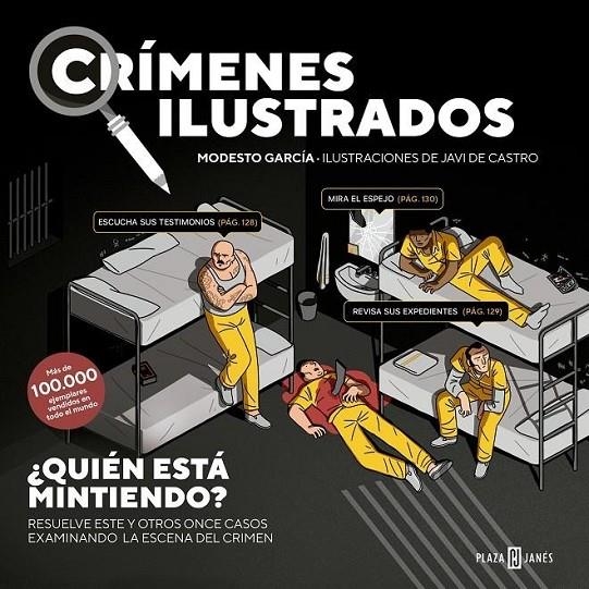 CRIMENES ILUSTRADOS 03 : ¿QUIEN ESTA MINTIENDO? | 9788401031366 | MODESTO GARCIA | Tienda de Cómics, Manga, Magic y Pokémon en Torrejón de Ardoz