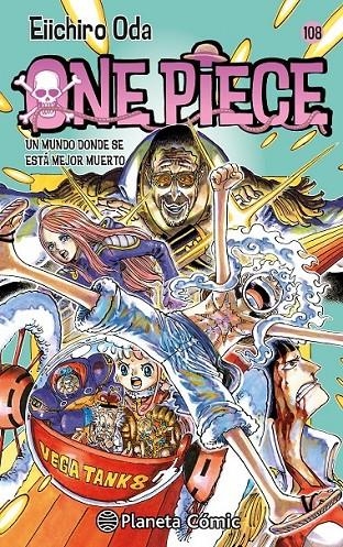 ONE PIECE Nº108 | 9788411613163 | EIICHIRO ODA | Tienda de Cómics, Manga, Magic y Pokémon en Torrejón de Ardoz