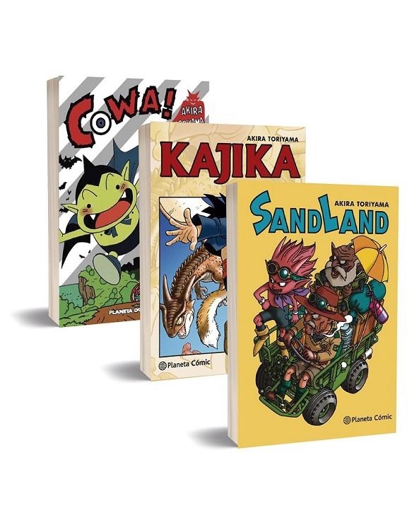 PACK SANDLAND + KAJIKA + COWA | 9788411407557 | AKIRA TORIYAMA | Tienda de Cómics, Manga, Magic y Pokémon en Torrejón de Ardoz