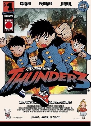 THUNDER 3 EN 1 | 9788410515857 | YUKI IKEDA | Tienda de Cómics, Manga, Magic y Pokémon en Torrejón de Ardoz