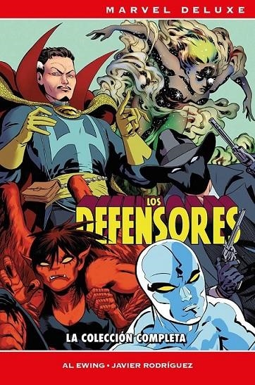 LOS DEFENSORES DE AL EWING Y JAVIER RODRÍGUEZ MARVEL DELUXE LA COLECCIÓN COMPLETA | 9788410515710 | AL EWING - JAVIER RODRÍGUEZ | Tienda de Cómics, Manga, Magic y Pokémon en Torrejón de Ardoz