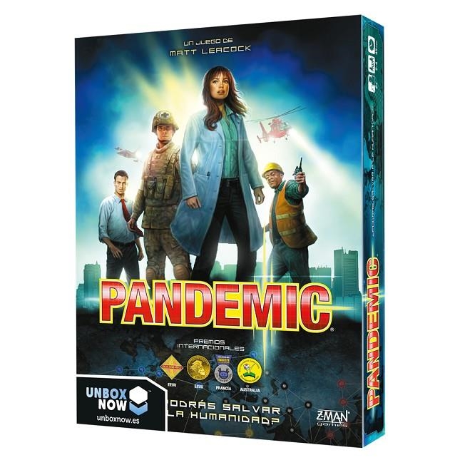 Pandemic - juego de mesa | 8435407620001 | Tienda de Cómics, Manga, Magic y Pokémon en Torrejón de Ardoz