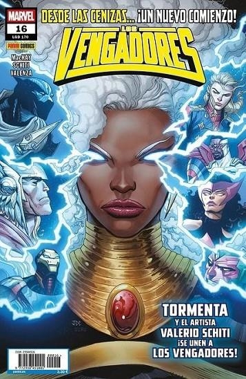 LOS VENGADORES 16 (170) | 977293845100100016 | JED MACKAY - VALERIO SCHITI | Tienda de Cómics, Manga, Magic y Pokémon en Torrejón de Ardoz