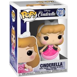 CenicientaFunko POP! Vinyl Figura Cinderella (Pink Dress) Disney 738 | 889698456494 | Tienda de Cómics, Manga, Magic y Pokémon en Torrejón de Ardoz