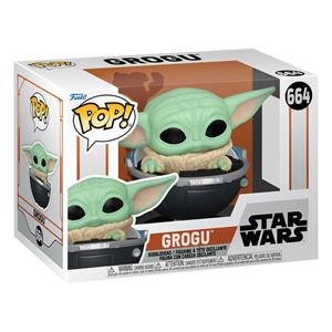 Star Wars: The Mandalorian Figura Funko POP! Vinyl Grogu 664 | 889698765510 | Tienda de Cómics, Manga, Magic y Pokémon en Torrejón de Ardoz