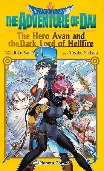 DRAGON QUEST HERO AVAN AND THE DARK LORD OF HELLFIRE # 03 | 9788411401715 | YUSAKU SHIBATA - RIKU SANJO | Tienda de Cómics, Manga, Magic y Pokémon en Torrejón de Ardoz